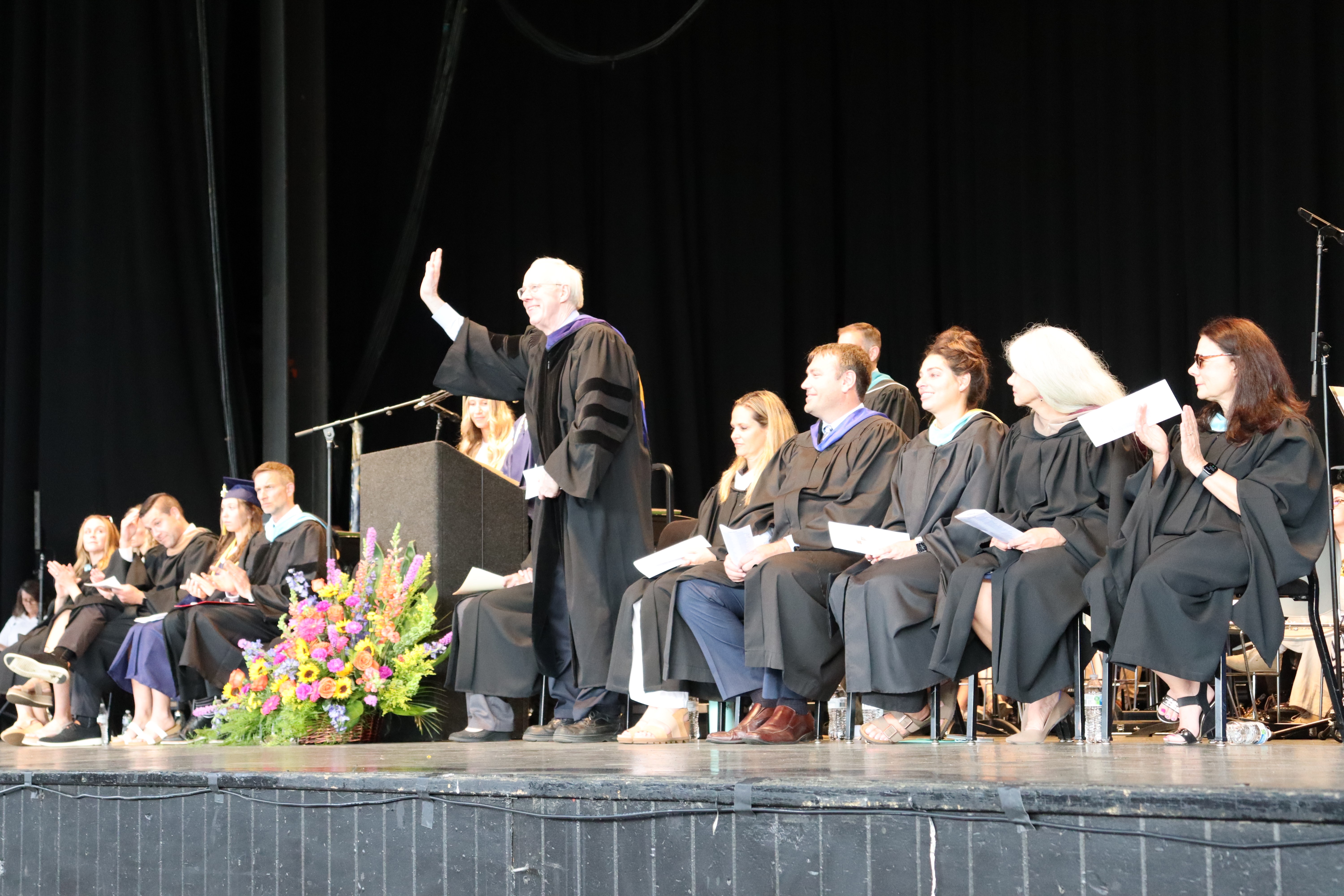 Greg at CHS Graduation